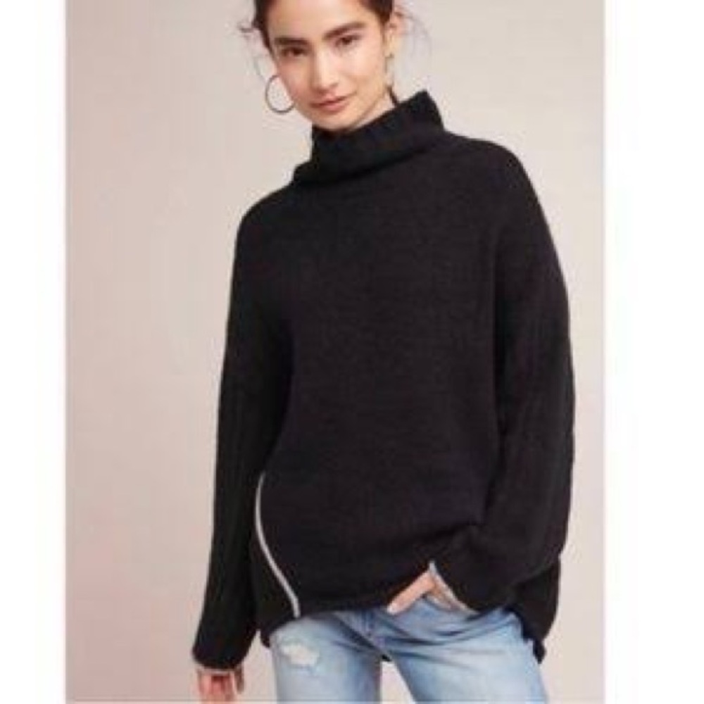 Moth Anthropologie Paloma Turtleneck Sweater